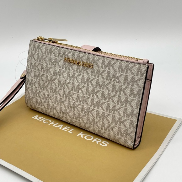 Michael Kors Large Double Zip Wallet Wristlet - Picture 8 of 10